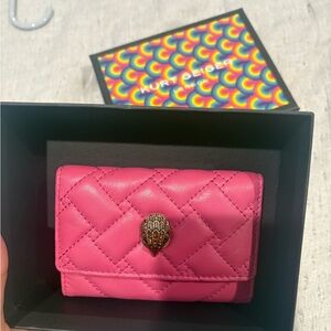 Pink Quilted Kurt wallet